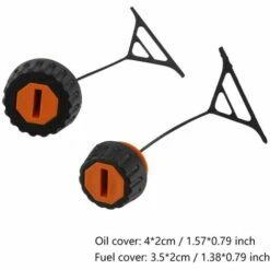 OSQI 2 Pièces Bouchon De Gaz Pour STIHL 028 038 020 021 023 024 025 026 034 036 048 Bouchon D'huile Pièces De Tronçonneuse Accessoires De Tondeuse à Gazon -France Tondeuse Soldes Boutique 65502132 5