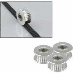 OSQI 10 Pcs Prime GT2 Poulie Idler 20 Dents 5mm Alésage, Alliage D'Aluminium GT2 Idler Avec Double Roulement à Billes, Pour Imprimante 3D 6mm Largeur Courroie De Distribution 8 OSQI 10 Pcs Prime GT2 Poulie Idler 20 Dents 5mm Alésage, Alliage D'Aluminium GT2 Idler Avec Double Roulement à Billes, Pour Imprimante 3D 6mm Largeur Courroie De Distribution -France Tondeuse Soldes Boutique 65502205 3
