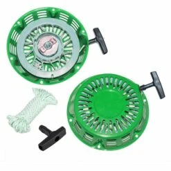 OSQI Lot De 2 Cordes De Démarrage De 10 M (diamètre : 3 Mm), Corde De Traction Avec 2 Poignées De Démarrage Pour Tondeuse à Gazon Husqvarna Stihl Poulan - Vert -France Tondeuse Soldes Boutique 65502507 5