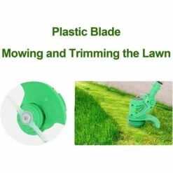 OSQI Têtes De Lame De Coupe-herbe De Rechange Lames De Débroussailleuse Pour Tondeuse à Gazon Têtes De Lame Désherbant（Lame En Plastique X 10） -France Tondeuse Soldes Boutique 65502661 4