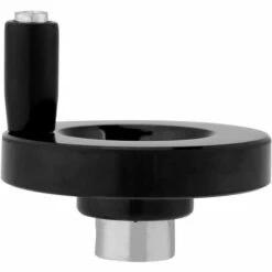 OSQI Volant De Machine En Bakélite Noire Avec Poignée Rotative, Volant, Tour Rond Noir (8*63mm) -France Tondeuse Soldes Boutique 65504813 4