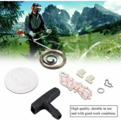 PERLE RARE Cancanle Recoil Starter Poulie Poignée Corde Ressort Cliquet Pour Steele FC55 FS38 FS45 FS55 HL45 KM55 MM55 -France Tondeuse Soldes Boutique 65619743 4