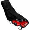 FUHUIDATRADING Housse De Tondeuse À Gazon Étanche 210D Enduit De Polyester Anti-poussière Tous Temps Anti-UV Housse De Protection Pour Tondeuse À Gazon Avec Sac De Rangement -France Tondeuse Soldes Boutique 65634317 1