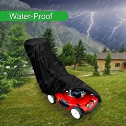 FUHUIDATRADING Housse De Tondeuse À Gazon, Housses De Tondeuse À Gazon Imperméable À L'eau Anti-poussière Tous Temps Protecteur Anti-UV Extérieur 210D Polyester Avec Sac De Rangement 11 FUHUIDATRADING Housse De Tondeuse À Gazon, Housses De Tondeuse À Gazon Imperméable À L'eau Anti-poussière Tous Temps Protecteur Anti-UV Extérieur 210D Polyester Avec Sac De Rangement -France Tondeuse Soldes Boutique 65634501 5