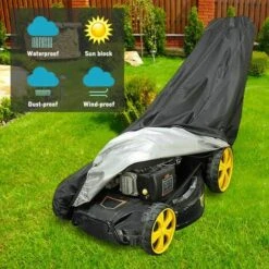 FUHUIDATRADING Housse De Protection Pour Tondeuse à Gazon Etanche, Anti-poussière Anti-UV Housse De Tondeuse à Gazon Pour Extérieur Jardin Pelouse Avec Sac De Stockage 193 * 63 * 144 * 111 CM 9 FUHUIDATRADING Housse De Protection Pour Tondeuse à Gazon Etanche, Anti-poussière Anti-UV Housse De Tondeuse à Gazon Pour Extérieur Jardin Pelouse Avec Sac De Stockage 193 * 63 * 144 * 111 CM -France Tondeuse Soldes Boutique 65634648 3