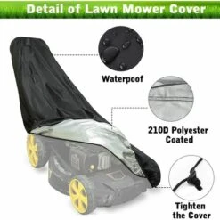FUHUIDATRADING Housse De Protection Pour Tondeuse à Gazon Etanche, Anti-poussière Anti-UV Housse De Tondeuse à Gazon Pour Extérieur Jardin Pelouse Avec Sac De Stockage 193 * 63 * 144 * 111 CM 10 FUHUIDATRADING Housse De Protection Pour Tondeuse à Gazon Etanche, Anti-poussière Anti-UV Housse De Tondeuse à Gazon Pour Extérieur Jardin Pelouse Avec Sac De Stockage 193 * 63 * 144 * 111 CM -France Tondeuse Soldes Boutique 65634648 4