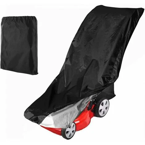 LUCKY-88 Housse De Tondeuse à Gazon Noir 3 LUCKY-88 Housse De Tondeuse à Gazon Noir