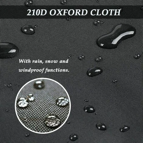 LUCKY-88 Housse De Tondeuse à Gazon Noir 4 LUCKY-88 Housse De Tondeuse à Gazon Noir – Image 2