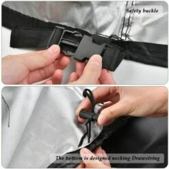 LUCKY-88 Housse De Tondeuse à Gazon Noir 9 LUCKY-88 Housse De Tondeuse à Gazon Noir -France Tondeuse Soldes Boutique 65801942 3