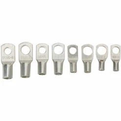 YD 60PCS Argent SC Boucle Terminal Cblage Accessoires Pièces Lectriques Pour Fournitures Industrielles