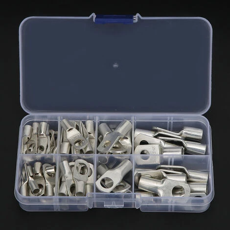 YD 60PCS Argent SC Boucle Terminal Cblage Accessoires Pièces Lectriques Pour Fournitures Industrielles 5 YD 60PCS Argent SC Boucle Terminal Cblage Accessoires Pièces Lectriques Pour Fournitures Industrielles – Image 3