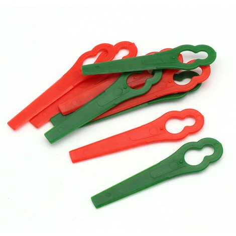 FVBJD Tondeuse à Gazon En Plastique De Couleur Tondeuse à Gazon De Jardin Coupe-herbe Lame De Coupe En Plastique Clé En Forme De Gourde Couteau De Tondeuse à Gazon(Rouge/20pcs) 4 FVBJD Tondeuse à Gazon En Plastique De Couleur Tondeuse à Gazon De Jardin Coupe-herbe Lame De Coupe En Plastique Clé En Forme De Gourde Couteau De Tondeuse à Gazon(Rouge/20pcs) – Image 2