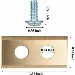 KAEJYIUT Lot De 30 Lames De Rechange En Titane Pour Tondeuse Robot Worx Landroid Lames En Titane Et Vis Améliorées Pour Tondeuse Robot Worx Landroid -France Tondeuse Soldes Boutique 65875319 5