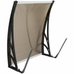 OOBEST Garage Pour Robots Tondeuses, Protection Anti-UV, Résistant Aux Intempéries, 100*78*50cm, Polycarbonate, Marron -France Tondeuse Soldes Boutique 66368973 5