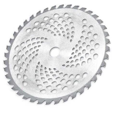 LIFCAUSAL 10 '' 40 Dents Tondeuse à Gazon Mangeur D'herbe Tondeuse Tête Débroussailleuse Mauvaises Herbes Lame Rasoir 6 LIFCAUSAL 10 '' 40 Dents Tondeuse à Gazon Mangeur D'herbe Tondeuse Tête Débroussailleuse Mauvaises Herbes Lame Rasoir – Image 4