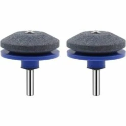 Lot De 2 Aiguiseurs De Lame De Tondeuse à Gazon 50 Mm Bleu Foncé,Adélala