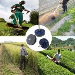 Lot De 2 Aiguiseurs De Lame De Tondeuse à Gazon 50 Mm Bleu Foncé,Adélala -France Tondeuse Soldes Boutique 66377872 5