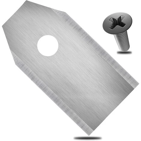 30x Lames De Rechange En Acier Inoxydable Compatible Avec Husqvarna Gardena McCulloch Rob Flymo Yardforce Matrix Grizzly Brast - Comprend Des Vis 35*18*0.75mm Argent,Adélala 3 30x Lames De Rechange En Acier Inoxydable Compatible Avec Husqvarna Gardena McCulloch Rob Flymo Yardforce Matrix Grizzly Brast - Comprend Des Vis 35*18*0.75mm Argent,Adélala
