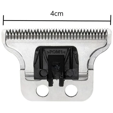 FUIENKO Kemei – Lame De Tondeuse à Cheveux Originale, Lame En T De 4cm, En Acier Inoxydable, Lame 0mm, Tête De Coupe Pour Barbe, KM-1949 KM-1948 KM-5021etc 4 FUIENKO Kemei – Lame De Tondeuse à Cheveux Originale, Lame En T De 4cm, En Acier Inoxydable, Lame 0mm, Tête De Coupe Pour Barbe, KM-1949 KM-1948 KM-5021etc – Image 2