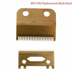 FUIENKO Jeu De Lames De Rechange Pour Kemei KM-1986 KM-1987, Accessoires De Tondeuse En Acier à Haute Teneur En Carton Doré -France Tondeuse Soldes Boutique 66637529 5