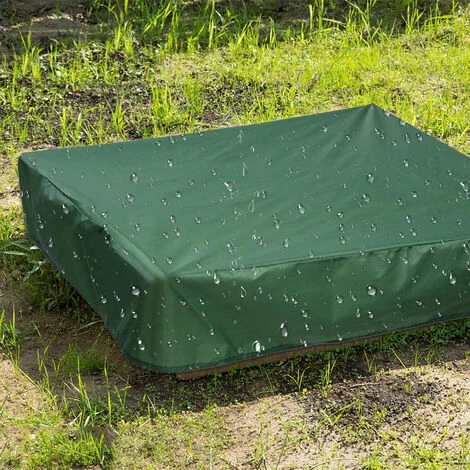 PESCE Housse De Bac à Sable, Housse De Protection Carrée Pour Le Sable Et Les Jouets à L'abri De La Poussière Et De La Pluie, Auvent De Bac à Sable Avec Cordon De Serrage, Couverture De Piscine Pour Bac à Sable 5 PESCE Housse De Bac à Sable, Housse De Protection Carrée Pour Le Sable Et Les Jouets à L'abri De La Poussière Et De La Pluie, Auvent De Bac à Sable Avec Cordon De Serrage, Couverture De Piscine Pour Bac à Sable – Image 3