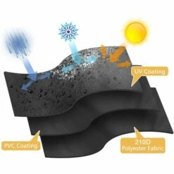 PESCE Housses De Meubles De Terrasse, Housses De Meubles D'extérieur En Tissu Oxford 210D Duty, Coupe-vent Imperméable, Pluie Neige Poussière Coupe-vent, Anti-UV 9 PESCE Housses De Meubles De Terrasse, Housses De Meubles D'extérieur En Tissu Oxford 210D Duty, Coupe-vent Imperméable, Pluie Neige Poussière Coupe-vent, Anti-UV -France Tondeuse Soldes Boutique 66652298 3