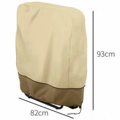 PESCE Housse De Protection Pour Chaise Pliante, Capote De Chaise Longue 190TFousse De Chaise Longue Pliable Imperméable, Coupe-vent, Résistante Aux UV, Pour Chaise Longue De Jardin Chaise Longue Relax Chaises Longues -France Tondeuse Soldes Boutique 66652420 5
