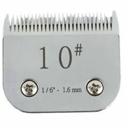 FUIENKO Lame De Tondeuse électrique AD-SK5 Pour Chien, 10 Lames De Remplacement, Accessoires De Tondeuse,Argent