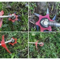 BF Trou De Montage 25 Mm Tête De Coupe à Six Feuilles Tête D'herbe Accessoires De Tondeuse à Gazon Lame De Débroussailleuse Coupe-herbe De Désherbage Universel -France Tondeuse Soldes Boutique 66764020 3