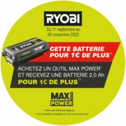 Tondeuse RYOBI 36V Brushless - Coupe 46cm - 1 Batterie 5.0Ah - 1 Chargeur - RLM36X46H50PG 8 Tondeuse RYOBI 36V Brushless - Coupe 46cm - 1 Batterie 5.0Ah - 1 Chargeur - RLM36X46H50PG -France Tondeuse Soldes Boutique 66865314 2