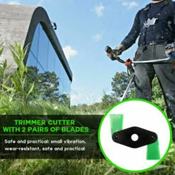 KAEJYIUT 2 Dents Jardin Pelouse Parage Cutter Tondeuse Accessoires Herbe Feuilles Disque Massicots Nylon Lame De Tondeuse A Gazon Cutter Accessoires Avec Cutting Edge Double Face 10 KAEJYIUT 2 Dents Jardin Pelouse Parage Cutter Tondeuse Accessoires Herbe Feuilles Disque Massicots Nylon Lame De Tondeuse A Gazon Cutter Accessoires Avec Cutting Edge Double Face -France Tondeuse Soldes Boutique 66995698 4