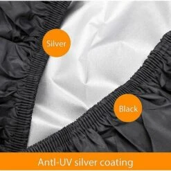 HKLFFJA Housse De Voiture De Moto Noire 210D Oxford Cloth Heavy Duty Quad Bike Cover All Weather Outdoor Motorcycle Scooter Covers ATV Cover - 9 HKLFFJA Housse De Voiture De Moto Noire 210D Oxford Cloth Heavy Duty Quad Bike Cover All Weather Outdoor Motorcycle Scooter Covers ATV Cover - -France Tondeuse Soldes Boutique 67177155 3