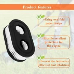 OCXIN 4 Pièces Filtre à Air Pour Tondeuse à Gazon Moteur Tondeuse à Gazon Remplacement Moteur Filtre à Air Tondeuse à Gazon Filtre Tondeuse à Gazon Filtre à Air Briggs Stratton Remplacer Pour Briggs & Stratton 593260 798452 4247 5432 5432K 10 OCXIN 4 Pièces Filtre à Air Pour Tondeuse à Gazon Moteur Tondeuse à Gazon Remplacement Moteur Filtre à Air Tondeuse à Gazon Filtre Tondeuse à Gazon Filtre à Air Briggs Stratton Remplacer Pour Briggs & Stratton 593260 798452 4247 5432 5432K -France Tondeuse Soldes Boutique 67204742 4