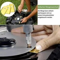 FVBJD 45 Lames De Rechange Pour Husqvarna / Automower / Gardena / Yardforce Robot Tondeuse, Lames De Couteau En Titane - Lames De Rechange(3 G - 0,75 Mm)-Accessoire De Rechange - Avec Vis 11 FVBJD 45 Lames De Rechange Pour Husqvarna / Automower / Gardena / Yardforce Robot Tondeuse, Lames De Couteau En Titane - Lames De Rechange(3 G - 0,75 Mm)-Accessoire De Rechange - Avec Vis -France Tondeuse Soldes Boutique 67313848 5