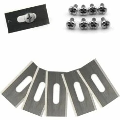 REGALI Lot De 30 Lames De Gazon Pour Husqvarna Avec Double Lame Aiguisée En Acier Inoxydable，30 Pièces De Lames De Tondeuse à Gazon Intelligentes En Acier Inoxydable -France Tondeuse Soldes Boutique 67332244 3