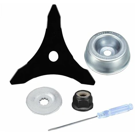 REGALOS 8"x 3T Lame De Débroussailleuse Avec Kit D'entretien D'accessoire D'adaptateur De Lame De Tondeuse à Gazon De Machine De Jardinage Pour Mauvaises Herbes Fraîches Et Tondeuse. 3 REGALOS 8"x 3T Lame De Débroussailleuse Avec Kit D'entretien D'accessoire D'adaptateur De Lame De Tondeuse à Gazon De Machine De Jardinage Pour Mauvaises Herbes Fraîches Et Tondeuse.