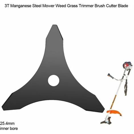 REGALOS 8"x 3T Lame De Débroussailleuse Avec Kit D'entretien D'accessoire D'adaptateur De Lame De Tondeuse à Gazon De Machine De Jardinage Pour Mauvaises Herbes Fraîches Et Tondeuse. 5 REGALOS 8"x 3T Lame De Débroussailleuse Avec Kit D'entretien D'accessoire D'adaptateur De Lame De Tondeuse à Gazon De Machine De Jardinage Pour Mauvaises Herbes Fraîches Et Tondeuse. – Image 3