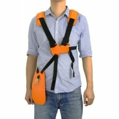TANèTUE Tondeuse à Bandoulière-tondeuse à Harnais Double épaule Avec Ceinture De Nylon Durable Adjuestable Pour Débroussailleuse Ou Gardenning (pour STIHL FSTaille-bordures Série Km) -France Tondeuse Soldes Boutique 67429396 2