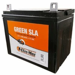 OLEO MAC Batterie Tracteur Tondeuse 12V - 28Ah + Gauche -France Tondeuse Soldes Boutique 7864452 2