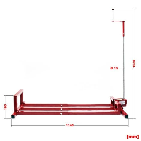 WILTEC Nettoyage Facile Cric Lève Tracteur Tondeuse - Lève Tondeuse Tondeuse Mowerlifter De 400kg Max. 5 WILTEC Nettoyage Facile Cric Lève Tracteur Tondeuse - Lève Tondeuse Tondeuse Mowerlifter De 400kg Max. – Image 3